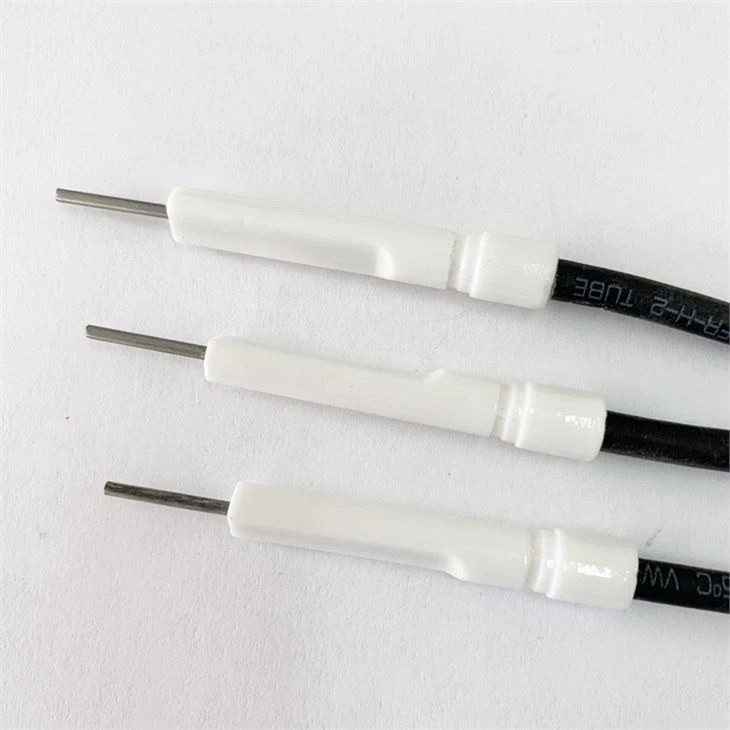 Gas Ceramics Ignition Electrode with Silicone Plug